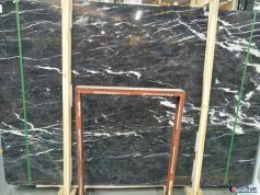 Grey Black marble